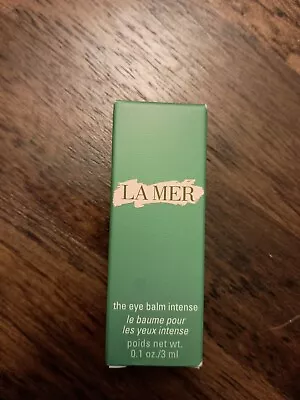 La Mer The Eye Balm Intense 3 ML / 0.1 Oz  NIB 100% Authentic Travel Size • $19.99