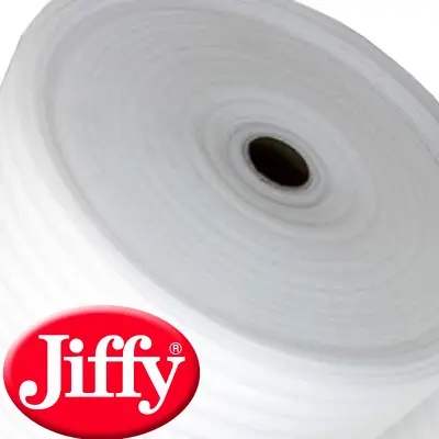 Jiffy Foam Rolls 500/750/1500mm For Packing/wrapping/posting 1/1.5/2.5/4mm Thick • £6.80