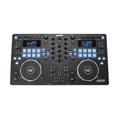 Gemini GMX Professional DJ Audio Equipment GMX MIDI Controller Dual Media Player • $299.95