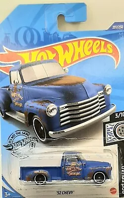 2020 Hot Wheels '52 CHEVY In Blue HW ROD SQUAD 3/10.  • $8.95