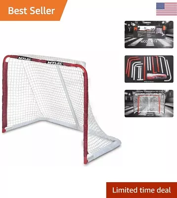 Portable Steel Hockey Goal - Easy To Assemble - 52  X 43  X 28  - Lightweight • $141.99