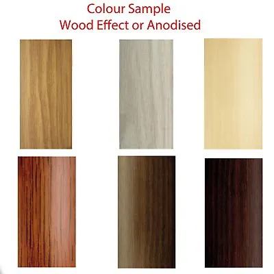 £0.99 • Buy Colour Sample Wood Effect Floor Bar Edge Trim Threshold P1