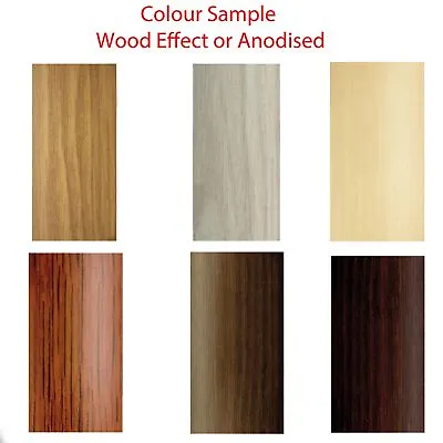 Door Threshold Wood Effect Floor Bar Edge Trim Colour SAMPLE P.1 • £0.99