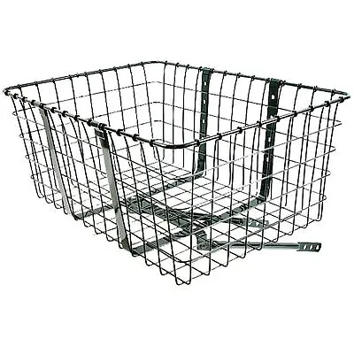 Wald Giant Delivery Bicycle Basket - Black - 21  X 15  X 9  157GB • $74.75