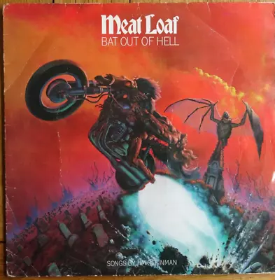 Meat Loaf - Bat Out Of Hell 1977 Vinyl Lp. Epc 82419. • £2.99