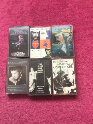 £4 • Buy Cassette Bundle Of 6 Tapes Phil Collins/neil Diamond/michael Crawford More