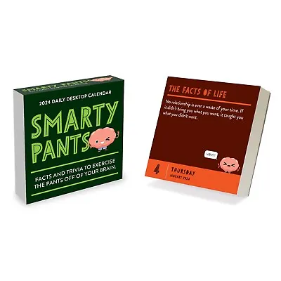 2024 Smarty Pants Daily Desktop Calendar • £18.99