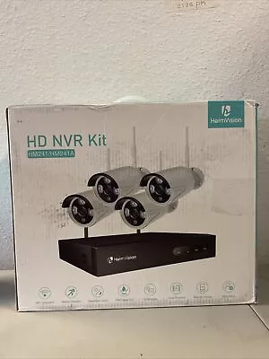 HeimVision HM241 Wireless Security Camera System 8CH 1080P 4 Cameras NO HDD • $150