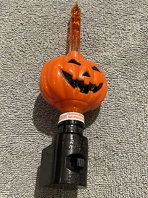 Vintage Pumpkin Bubbler Night Light - No Box - Works • $10