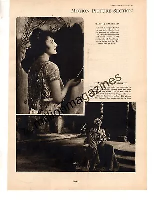 1921 Martha Mansfield And Otis Skinner Original Print From Theatre - Very Rare • $21.75