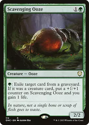 Scavenging Ooze [Phyrexia: All Will Be One Commander] • $1.40