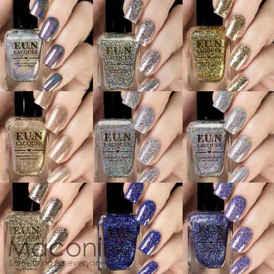 F.U.N Lacquer - Permanent Collection (Holo / Flakies / Glitter) Nail Polish 12ml • $24.95