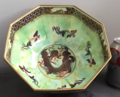 C1920's 22cm Wedgwood Fairyland Celestial Dragons Lustre Bowl Daisy Makeig Jones • £285