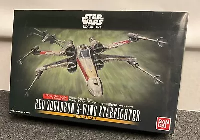 Bandai 1/72&144 Scale Model Kit Star Wars Rogue One Red Squadron X-Wing Fighter • $26.99