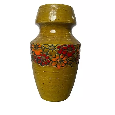 Bitossi For Rosenthal Netter Vase MCM Italian Pottery (chip On Inside Of Rim) • $108.19