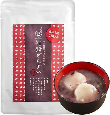 Japanese Millet Zenzai Red Beans Sweet Soup-Containg Mochi Rice Cakes150g 2 Pack • $22.79