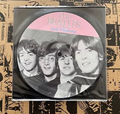 The Beatles - Lady Madonna 7  Picture Disc - 1988 Parlophone • £18