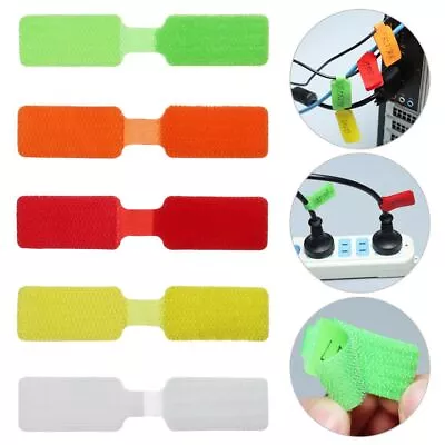 Electrical Cables Organize Nylon Cable Labels Wire Labels Cord Identification • £3.64