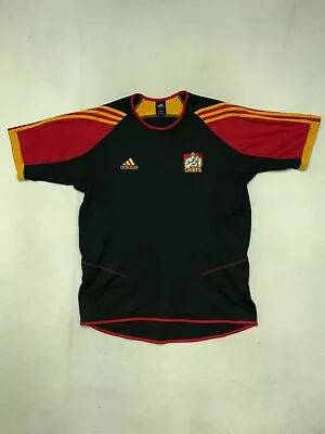 $20 • Buy Adidas Chiefs Rugby Black Size XL Polyester Jersey Shirt Top Tee Supporter