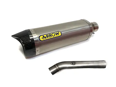 Yamaha R6 2003-2005 03'-05' Exhaust Slip On Short ARROW Titan Carbon End Cap • $904.08