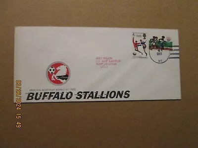 MISL Buffalo Stallions Vintage Dated 1981 Team Logo Soccer Business Envelope  • $25