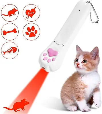 Pet Dog Cat Footprint Electronics Interactive Laser Pen Pointer LED Light Toys • $9.25