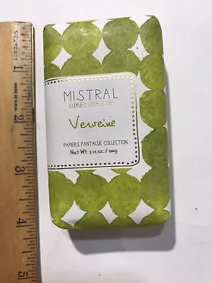 Mistral Luxury Bar Soap Verveine 3.14 Oz Made In France • $4.95