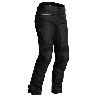 Halvarssons W Pants Lady Black Waterproof Thermal Ladies Motorcycle Trousers Reg • £339