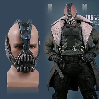 Cosplay Batman The Dark Knight Bane Mask Superhero Face Masks Halloween Props • $21.89