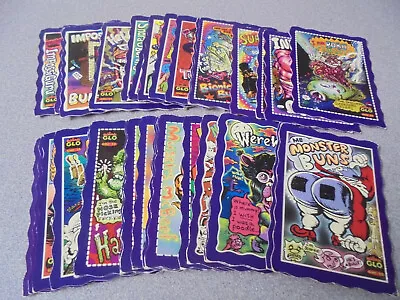 36/61 Purple Oddbodz Glo Zone Cards Smiths Snack Foods • $40