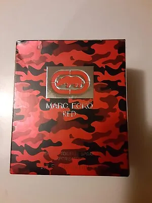 MARC ECKO RED Cologne For Men 1.7 Oz 50 Ml Eau De Toilette Spray NEW IN BOX • $24.99