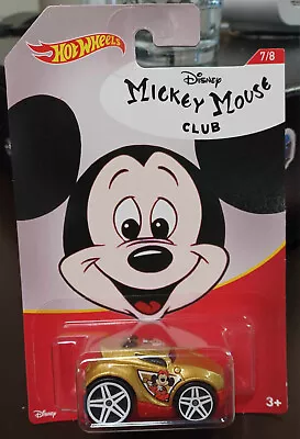 NEW 2017 Hot Wheels Disney Series 7/8  Mickey Mouse Club Rocket Box • $8.99