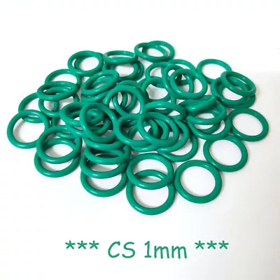 £1.50 • Buy O Rings - Nitrile 1,0mm Cross Section (FKM) O-Rings Green Rubber Metric