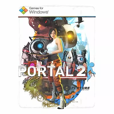 Vintage / Retro Game Portal 2 PC  Windows Ultra-Soft Micro Fleece Blanket • $39.99