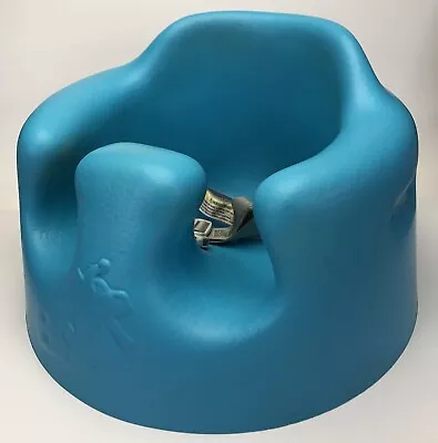 BUMBO Baby Floor Seat Adjustable Safety Restraint Strap Blue Sitting Chair GREAT • $18.95