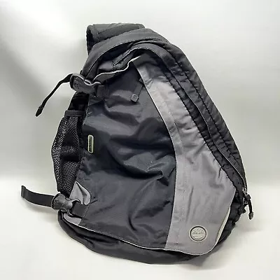 Timberland Sling Single Strap Backpack Book Bag Laptop Bag Black / Charcoal • $24.99