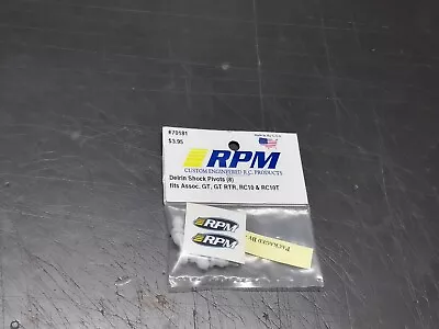 Vintage Team Associated Rc10/rc10t Rpm Delrin White Shock Pivots • $20