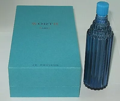 Vintage Lalique Worth Skyscraper Perfume Bottle/Box JE Reviens 2 1/4 OZ - 5 1/2  • $80