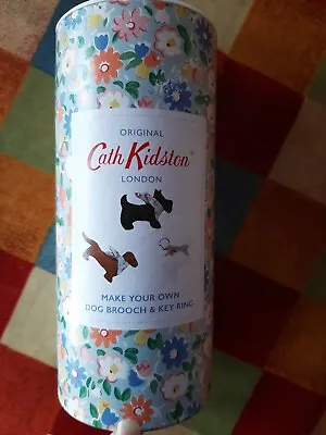 CATH KIDSTON MAKE YOUR OWN DOG BROOCH & KEY RING KIT WITH INSTRUCTIONS Bnwt • £9.99