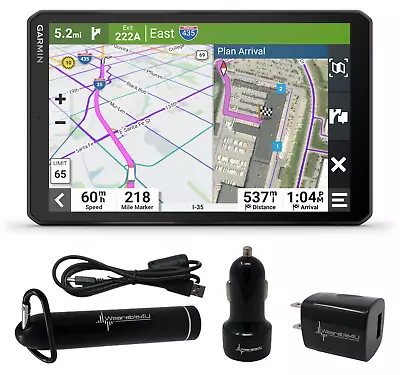 Garmin Dezl OTR810 Easy-to-Read 8  GPS Truck Navigator With Power Pack • $709.99