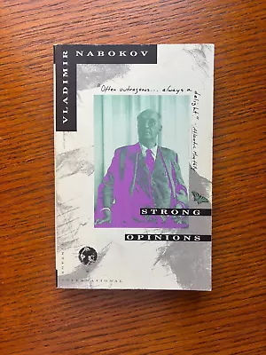 Vladimir Nabokov - Strong Opinions - Vintage International Series PB 80s • $7