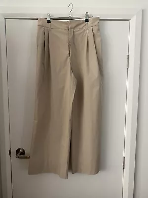 Bassike 2 Wide Leg Pants Cotton • $40