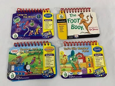 Lot Of 4 ~ MY FIRST LEAP FROG ~ Preschool Math & Discovery ~ Books Only • $7.99