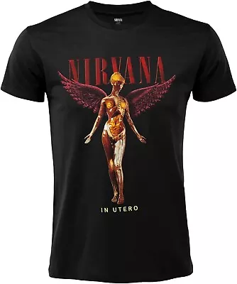 Nirvana IN Utero T-Shirt Black Adult Official Original • $50.36