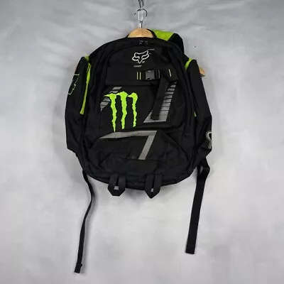 Fox Racing Monster Energy #4 Ricky Carmichael Team Racing MX Backpack Rare Skate • $50.88