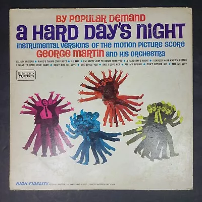 A Hard Day's Night Instrumental LP George Martin And His Orchestra MONAURAL • $160