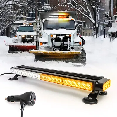 LED Emergency Strobe Rooftop Double Side Light Bar Traffic Advisor Flash Warning • $46.48