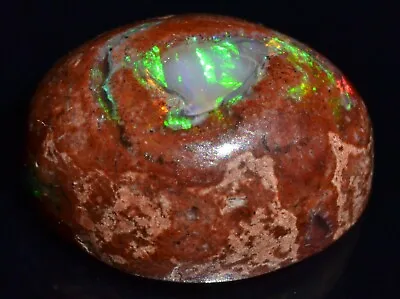 4 Ct MEXICAN 100% NATURAL BEAUTY MATRIX MULTICOLOR FIRE OPAL GEM 4 JEWELRY • $16.99