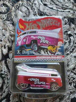 Hot Wheels RLC Candy Striper Volkswagen Drag Bus Pink Logo Variant #05211 • $101.99