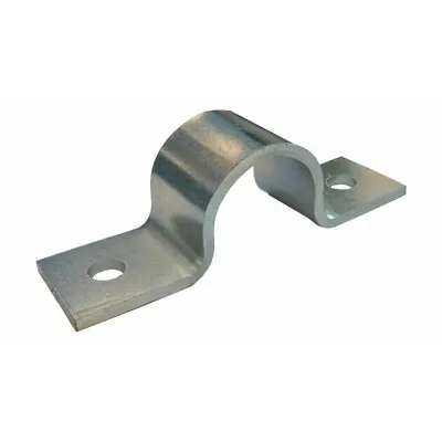 Pipe Saddle Clamp - Anchor / Grip Type - Mild Steel - Various Sizes / Finishes • £6.44